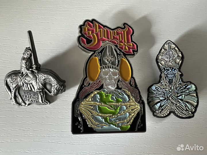 Значки Ghost разные