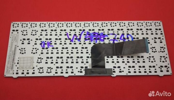 Клавиатура для ноутбука Clevo W740SU, DNS 015093 с