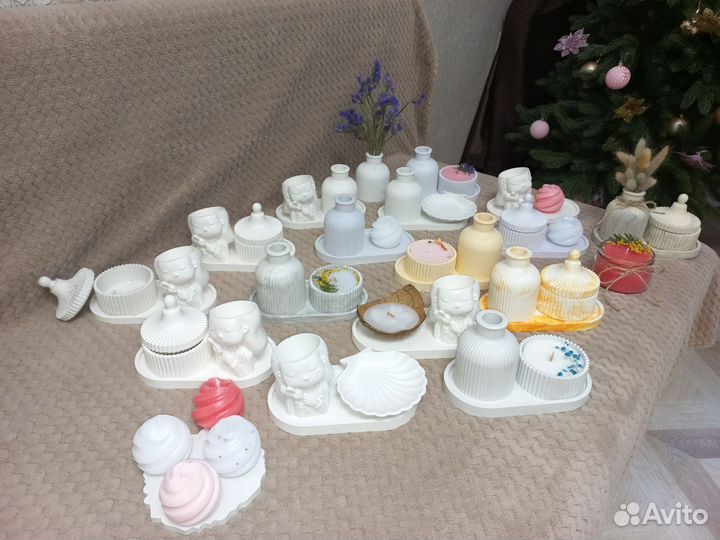 Фигурки из гипса