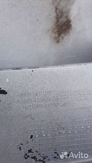 Накладка бампера заднего правая Ford Kuga