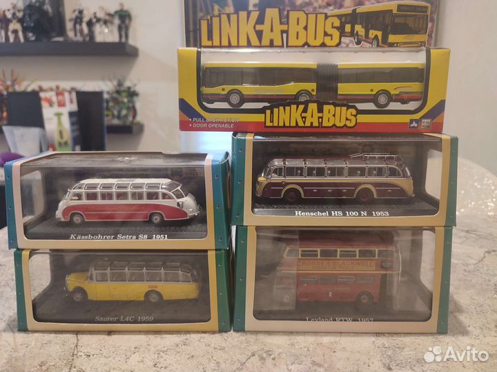 1 43 автобусы сова Classicbus Deagostini