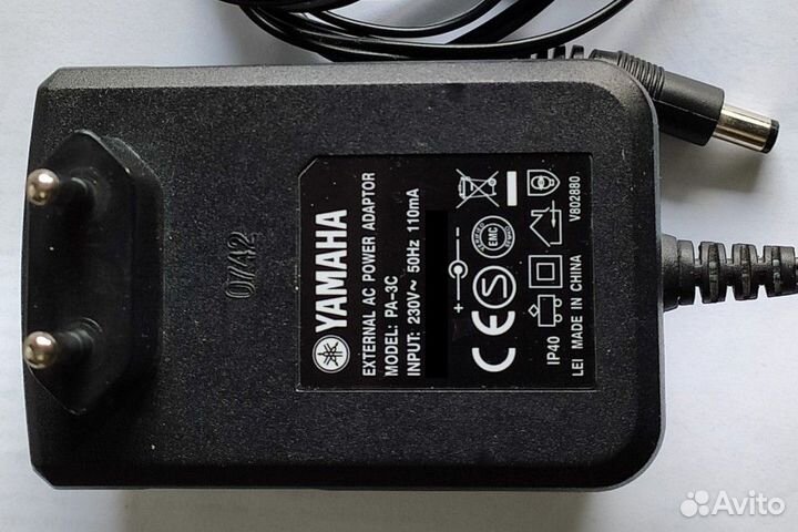 Блок питания Yamaha PA-3C. Аналог и Оригинал