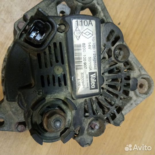 Генератор Рено megane 2