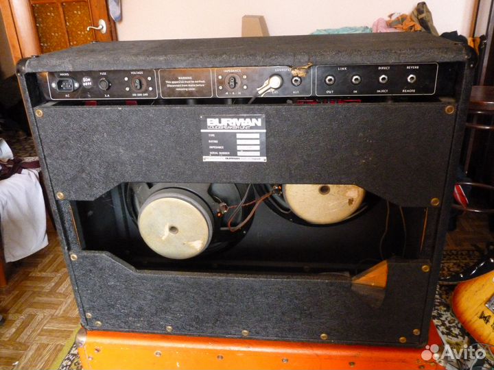 Burman PRO 502, Eric Clapton 1970s Black combo