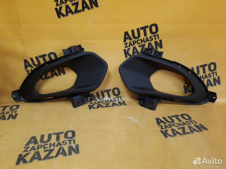 Накладка птф Kia Ceed JD 2012-2015 под 1 лампу