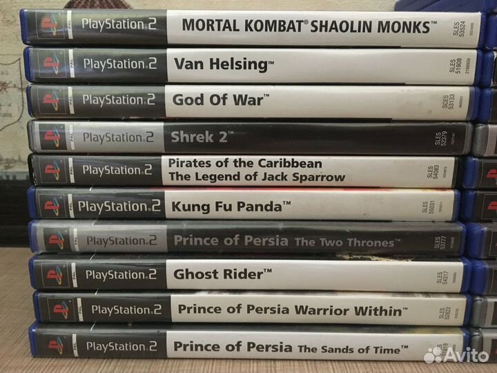 Игры на ps2 лицензионные