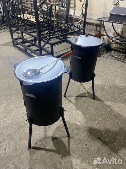 Казан с печью