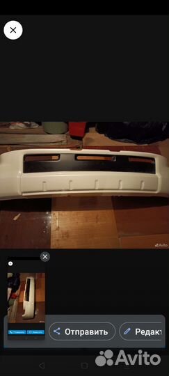 Обвес переднего бампера Т-RAV-4,2010г.в