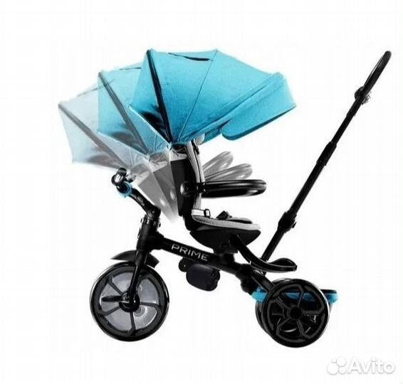 Велосипед детский трехколесный prime/ родит.ручка