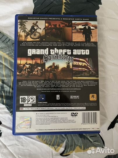 GTA San Andreas PS2