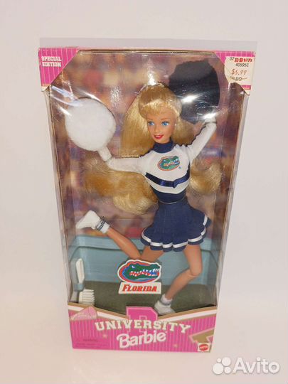 Barbie Cheerleader University Florida 1996г