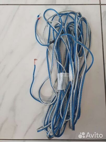 Медный акустический кабель 10GA и 14GA