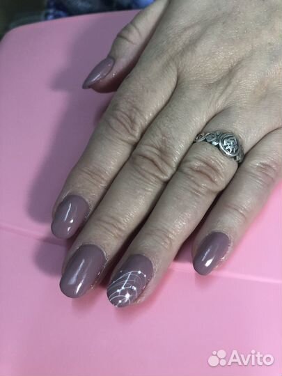 Наращивание ногтей на дому