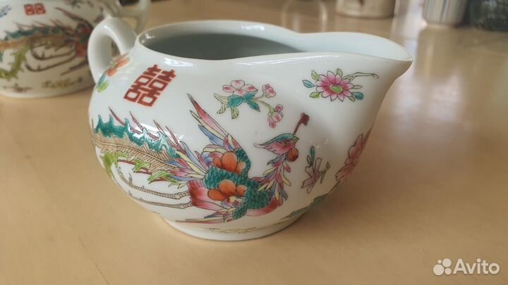 Посуда Китай Дракон и Феникс ручная роспись