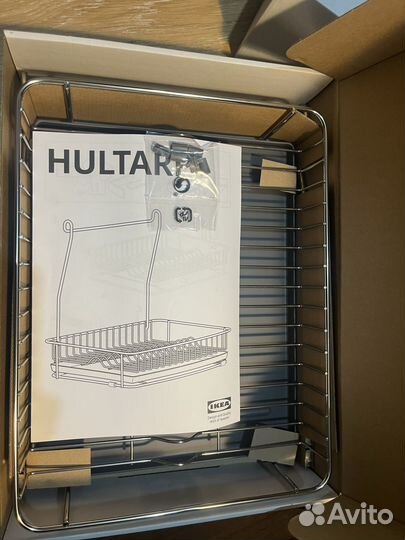 Сушилка икеа гультарп никелированная