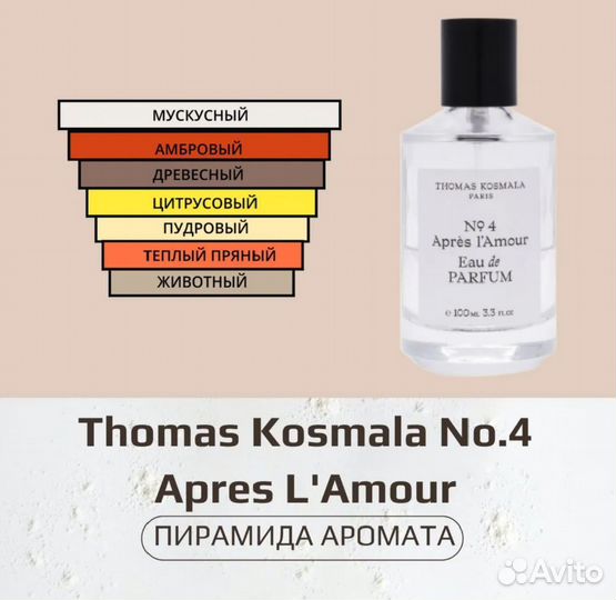 Thomas Kosmala 4 apres L'amour 5 мл