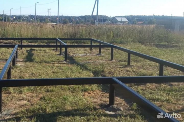 Монтаж винтовых свай, Шаховская