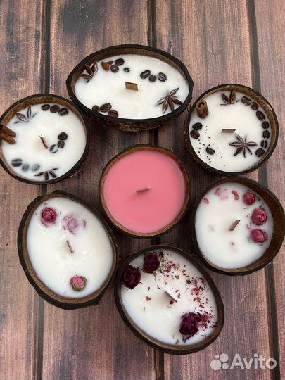 Кокосовые свечи