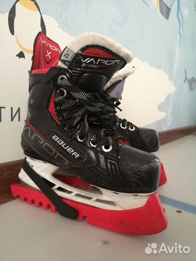 Хоккейные коньки bauer vapor 3x pro размер y 12 D