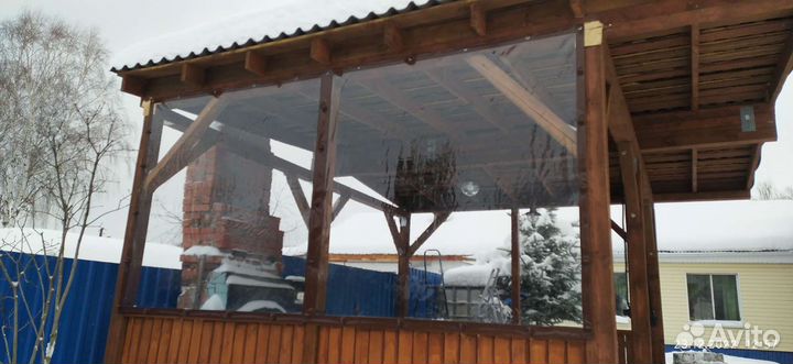 Мягкие окна для террас и беседок