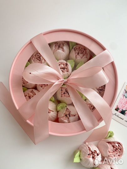 Зефирные тюльпаны букет на день рождения