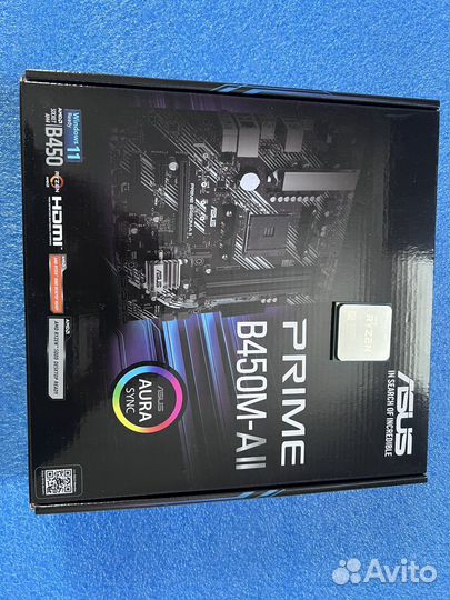 Ryzen 5 5600G/Asus B450M-A II Prime (новый)