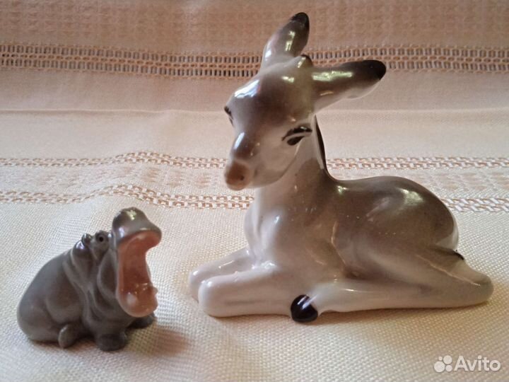 Фигурки статуэтки винтаж СССР фарфор лфз