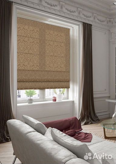 Римские шторы от производителя на электроприводе