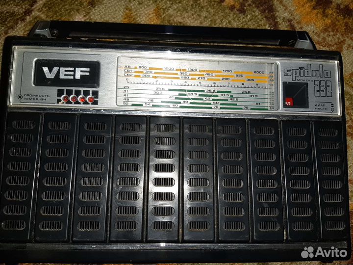 Радиоприёмник VEF spidolo 232