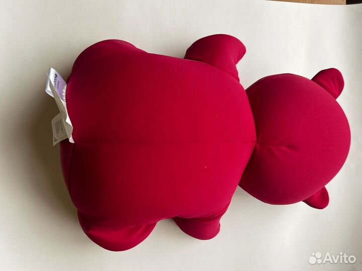 Плюшевый медведь подушка с шариками