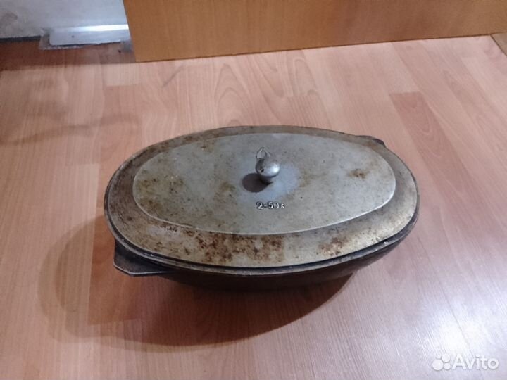 Утятница, казан. 3,5 л. 5л