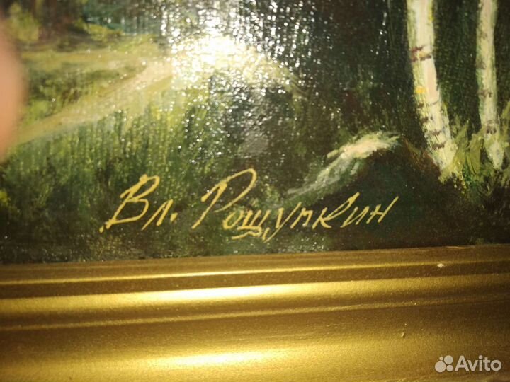 Картина маслом на холсте большая