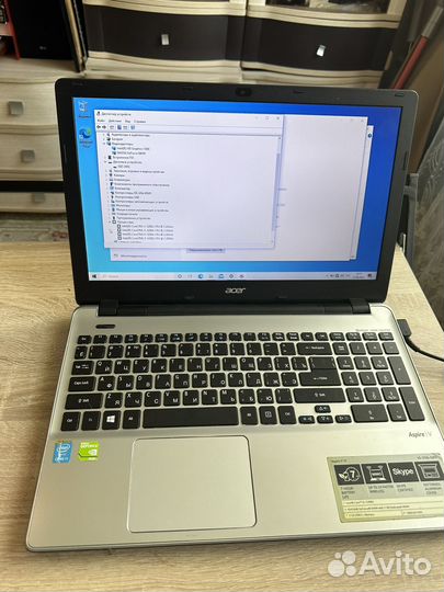 Acer V3-572G, игровой ноутбук GF840, i5, 8, SSD