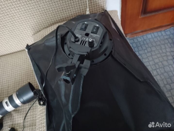 Софтбокс 50x70см на 4 лампы для фотосъемки