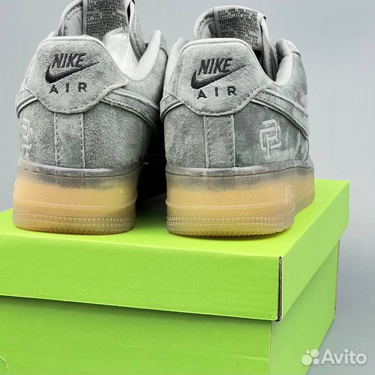 Замшевые Nike Air Force 1 Grey