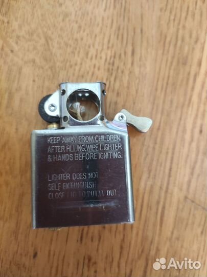 Зажигалка zippo steel and wood