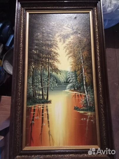 Картина маслом пейзаж