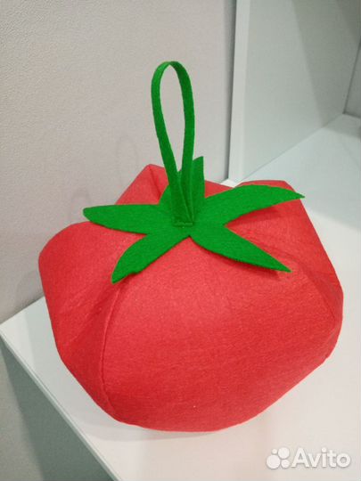 Костюм помидора (шапка)