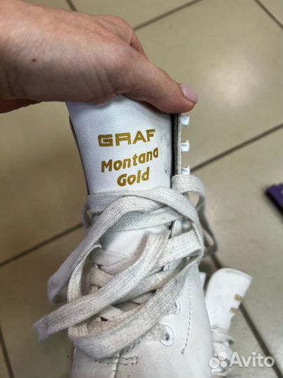 Коньки graf montana gold 27