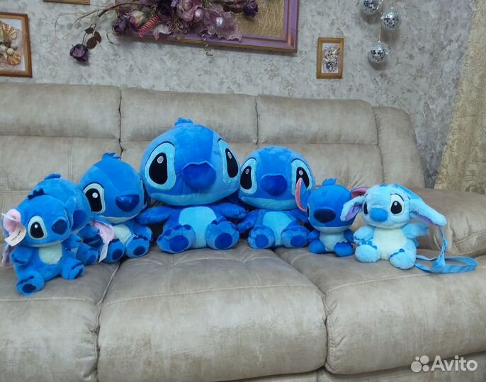 Стич в ассортименте - мягкие игрушки