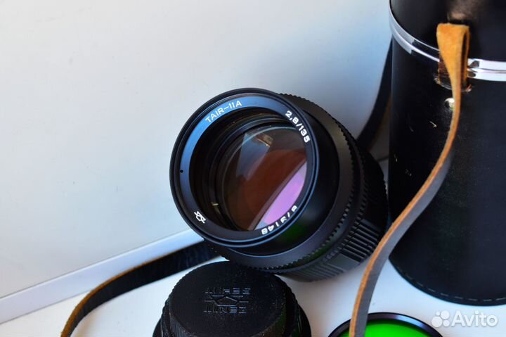Таир-11А кмз черный экспортный 135mm f/2.8 М42