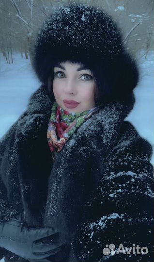 Искусственная шуба под норку H&M