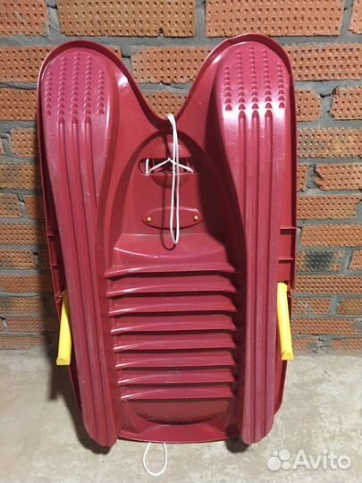 Санки-ледянка с тормозами