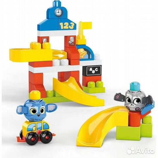 Конструктор Mega Bloks Школа.Новый.Большой,яркий