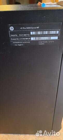 Системный блок hp