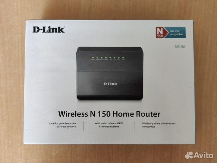 WiFi роутер D-Link DIR-300