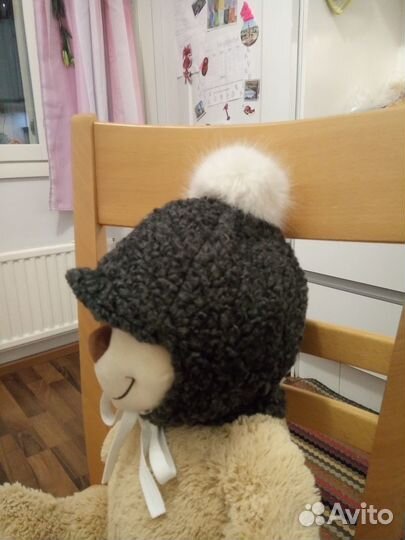 Мало бу зимняя 48/50 шапка шерсть Финляндия