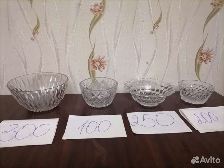 Хрусталь СССР и стекло СССР