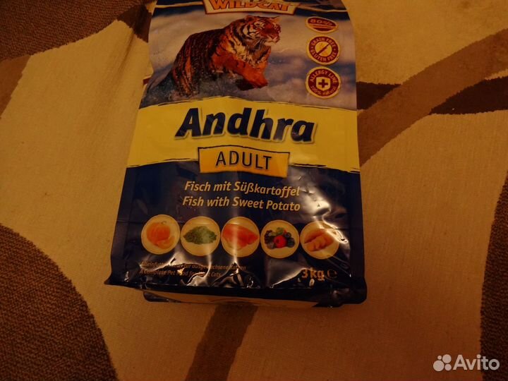 Корм Wildcat Andhra для кошек