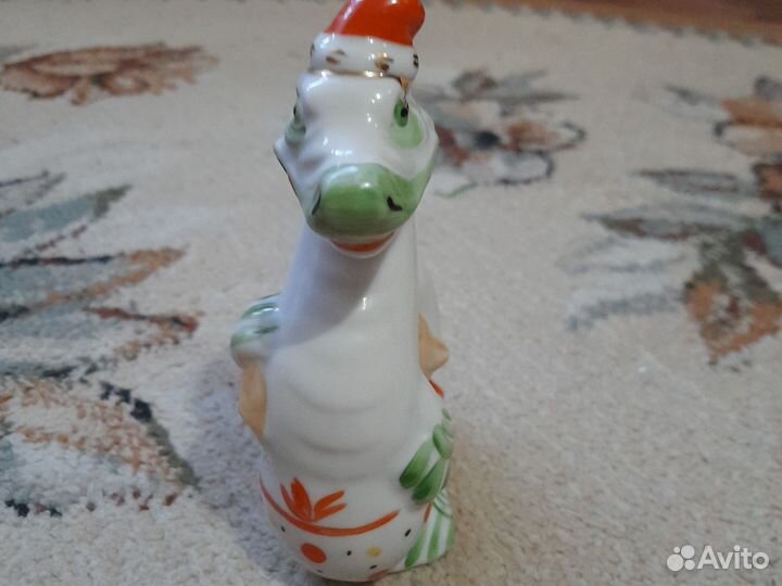 Дракон фарфоровый Дулево символ года 2024